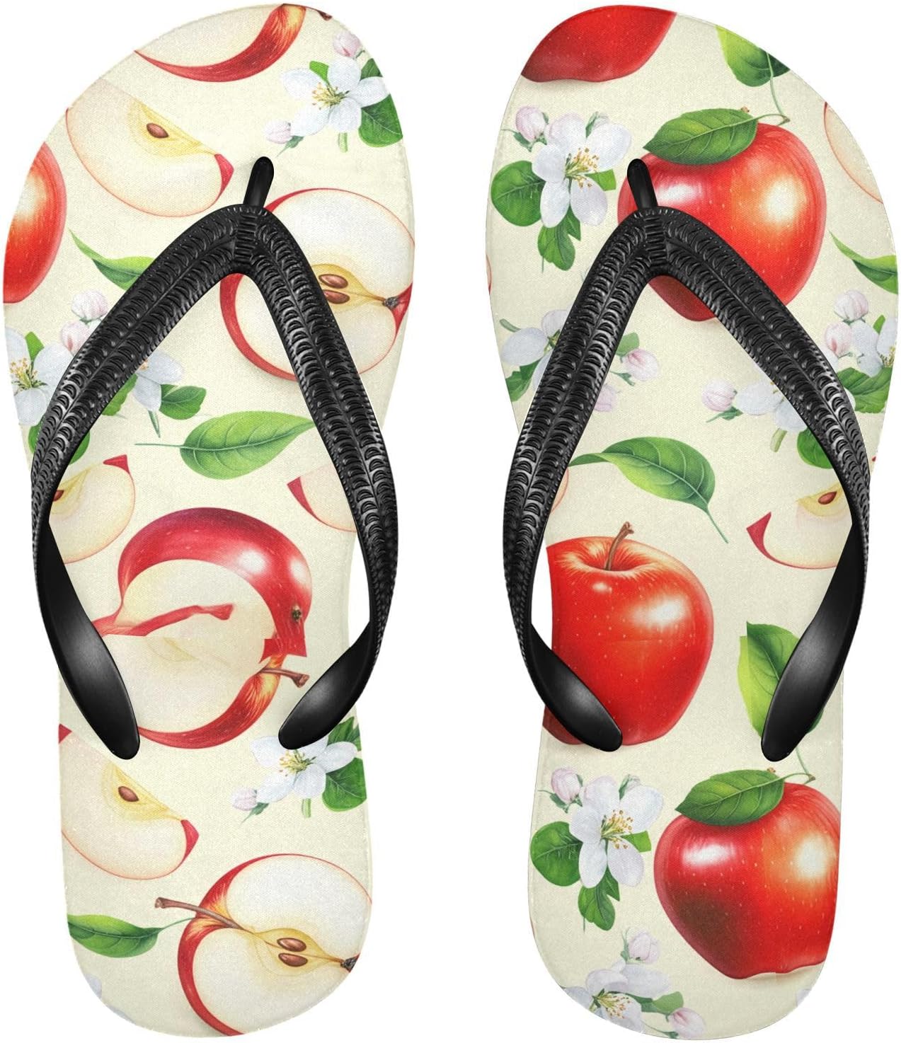 

Вьетнамки Blossom Fruit бежевого цвета для пляжа и душа, резиновые нескользящие летние тапочки для мужчин и женщин Sinestour