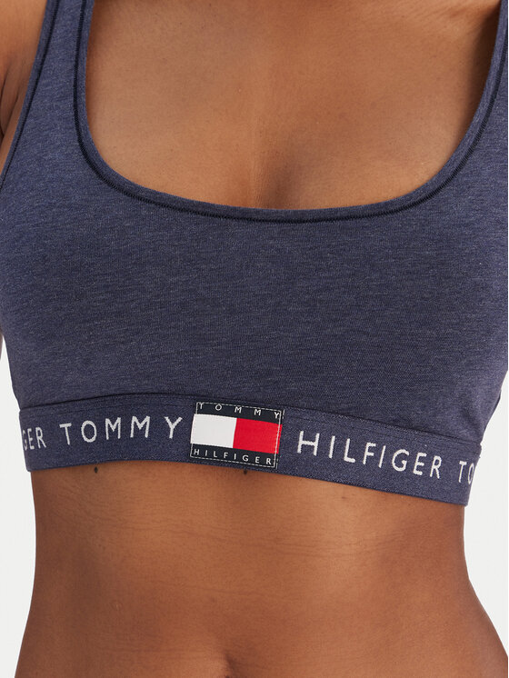 Топ-бюстгальтер UW0UW06221 Tommy Hilfiger, синий — фото 4