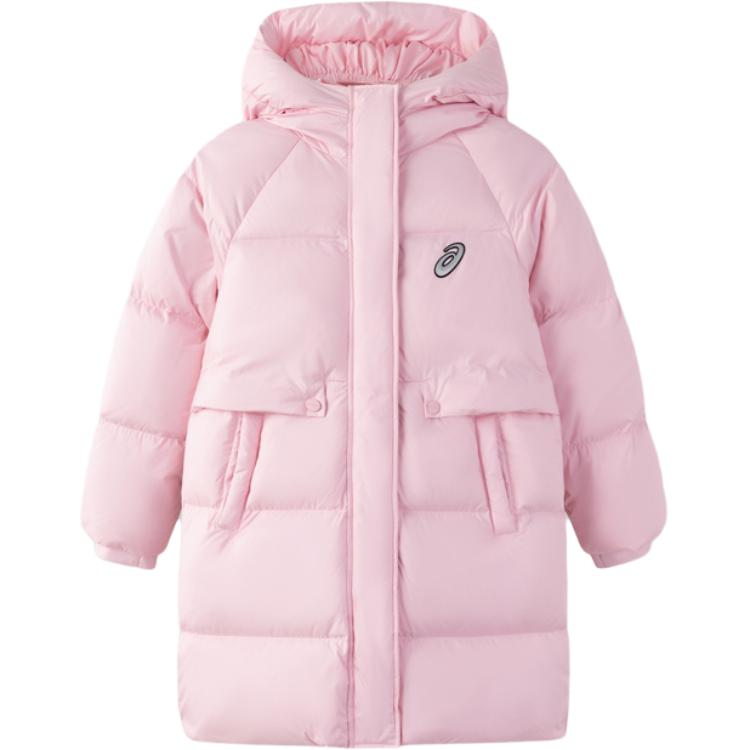

Пуховая куртка розовая подростковая Asics