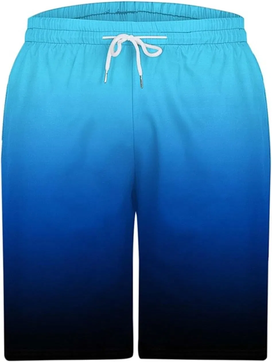 Мужские шорты для бега Gradient Athletic, Sky Blue — фото 2