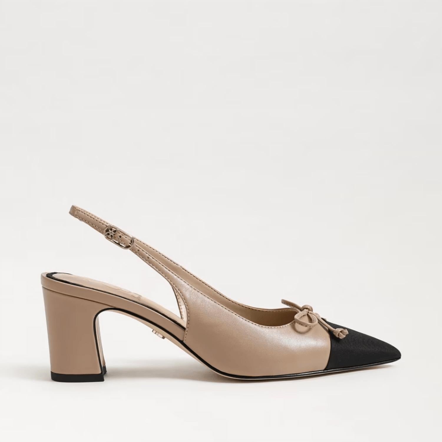 Женские босоножки Willette на блочном каблуке с ремешком бежевые Sam Edelman