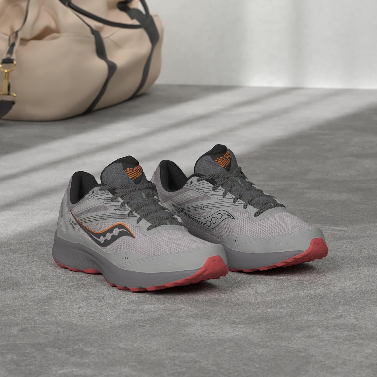 Мужские кроссовки Saucony Cohesion Tr15, Alloy/Lava — фото 2