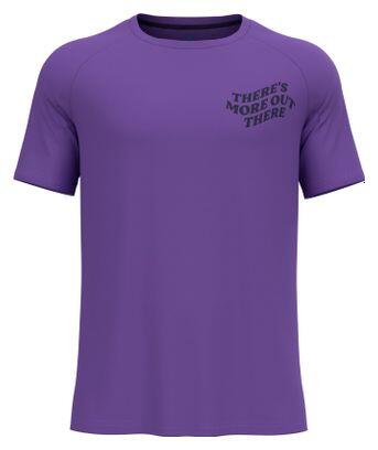 

Джерси с короткими рукавами Odlo Essential Print, фиолетовый