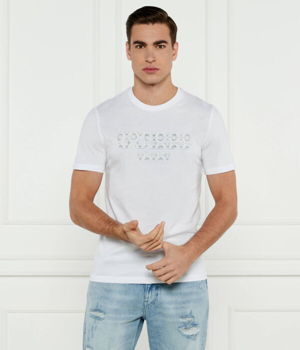 

Футболки Slim fit Guess Jeans, белый