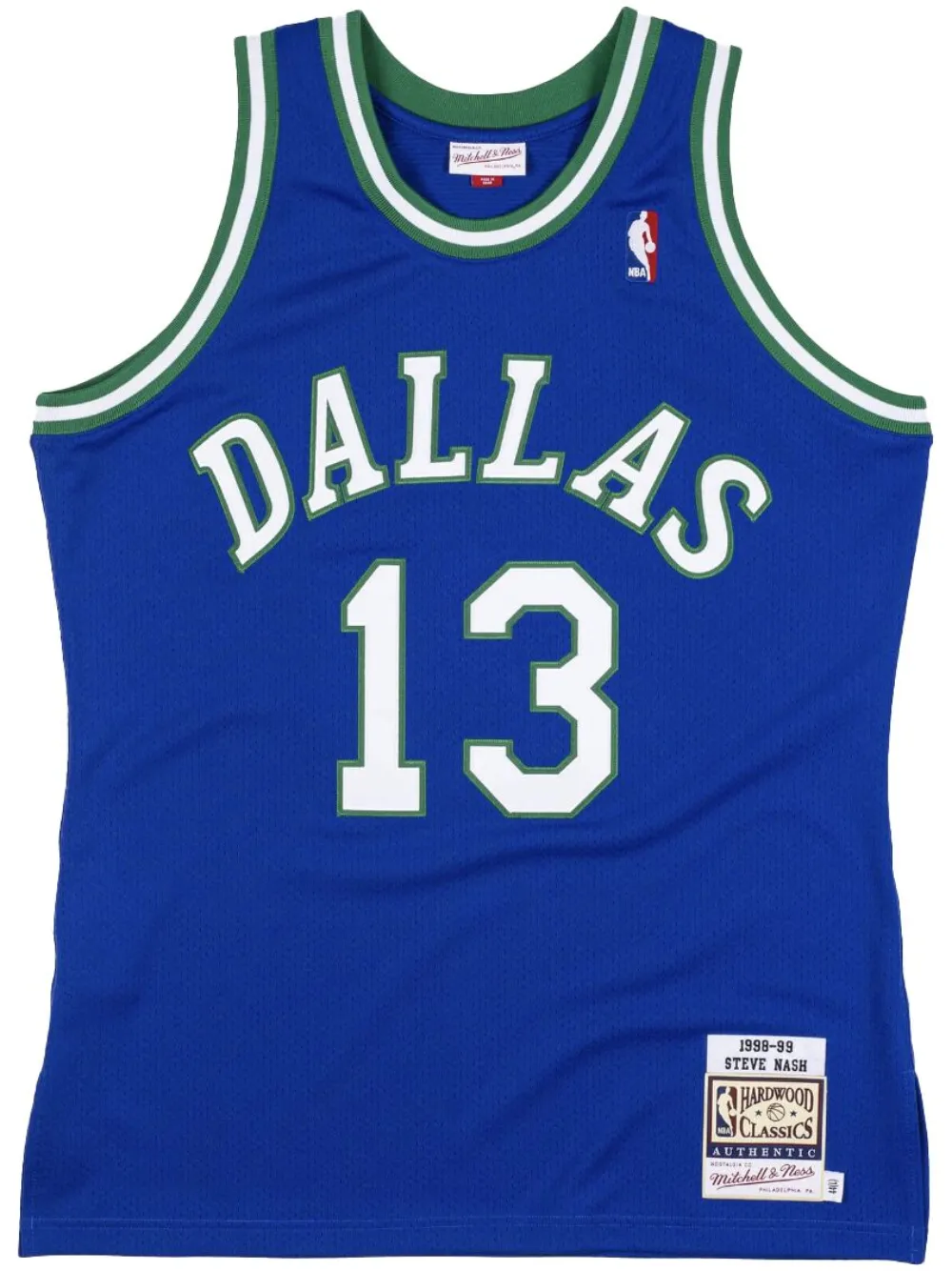 

Спортивный топ NBA Dallas Mavericks 98 Steve Nash Mitchell & Ness, синий