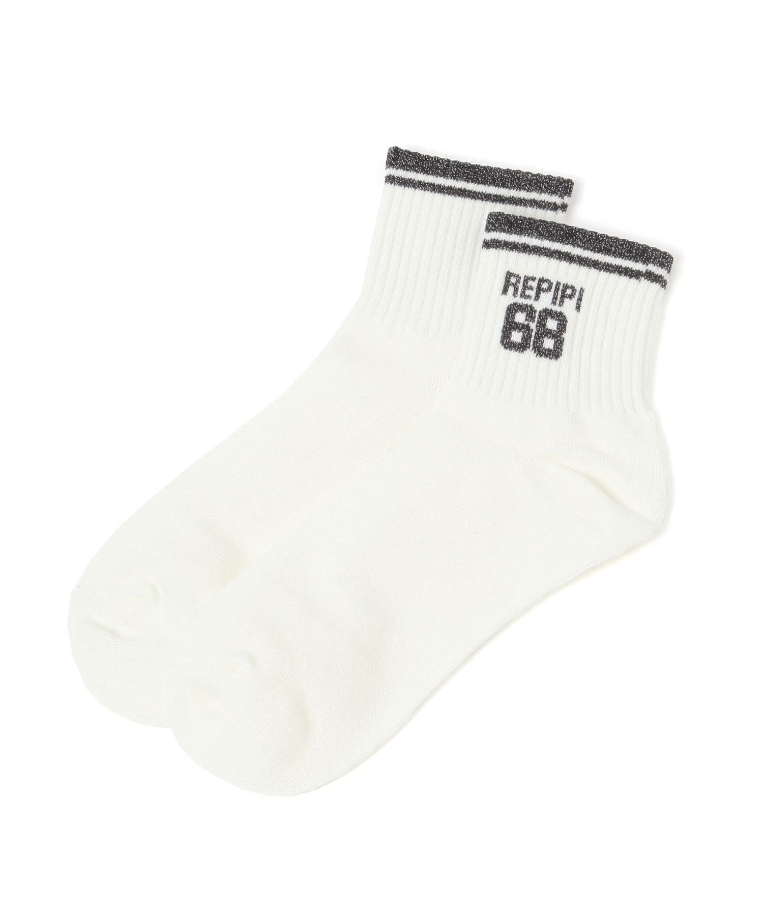 Носки с блестящими цифрами Repipi armario, White 01