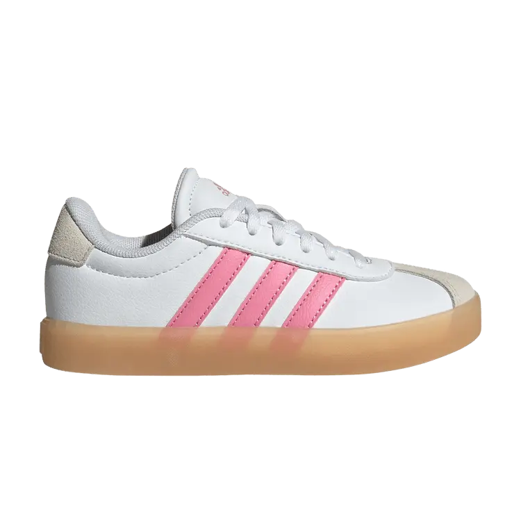 

Кроссовки adidas VL Court 3.0 K White Bliss Pink Gum, белый