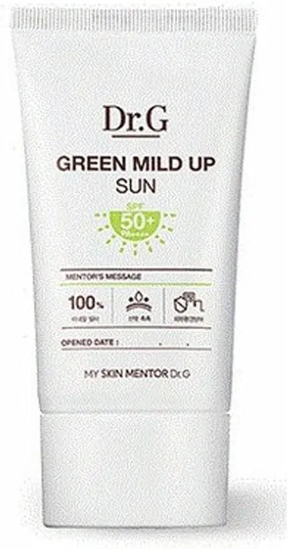 Солнцезащитный крем Dr.G Green Mild Up Sun Cream SPF50+/PA++++ 50 мл