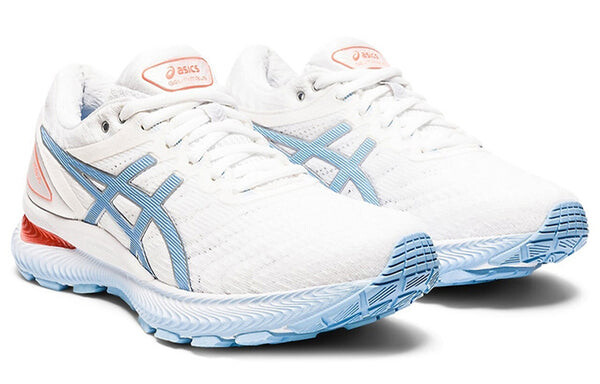 Кроссовки гель нимбус 22 Asics, белый — фото 3