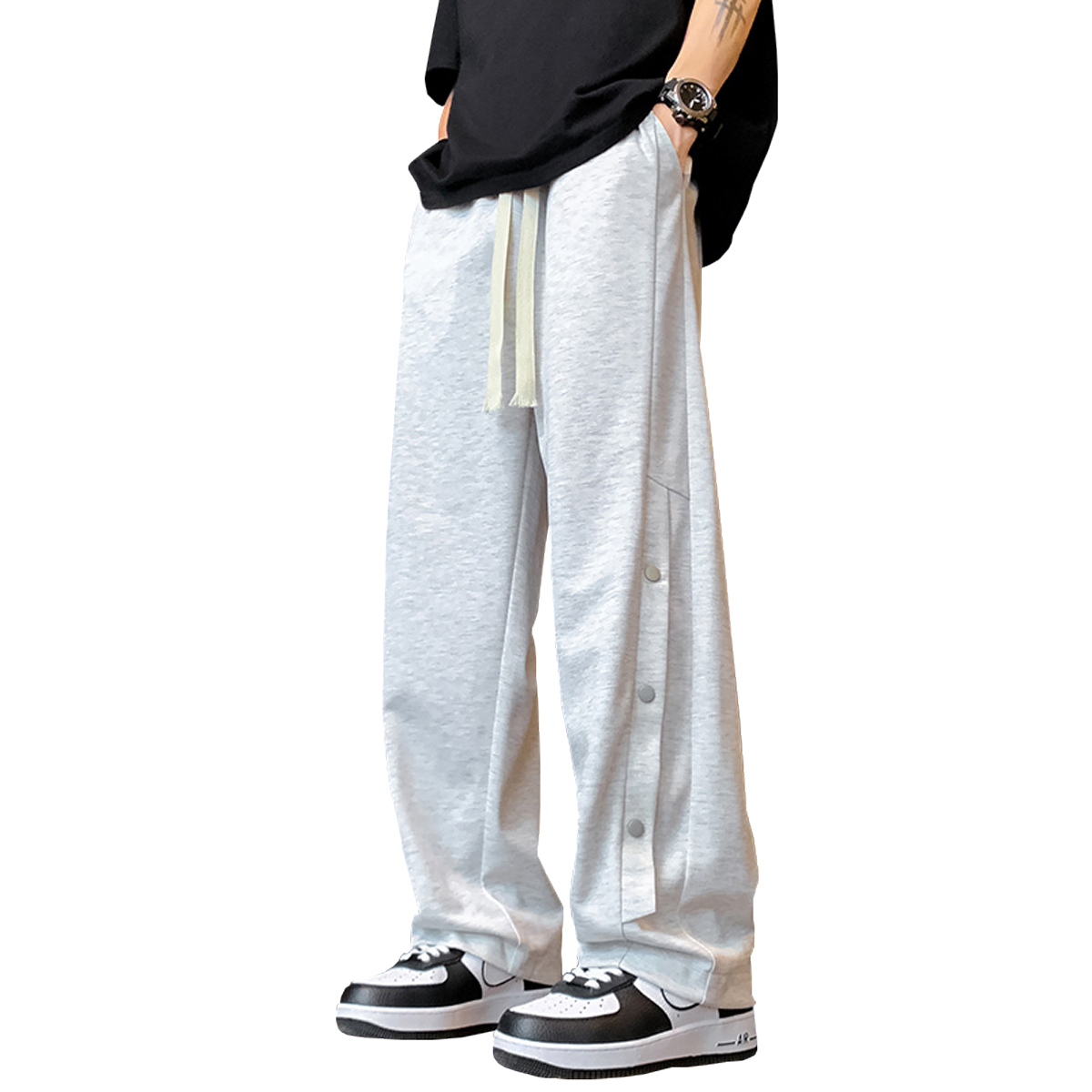 

Повседневные брюки унисекс TnTn, Light Heather Gray