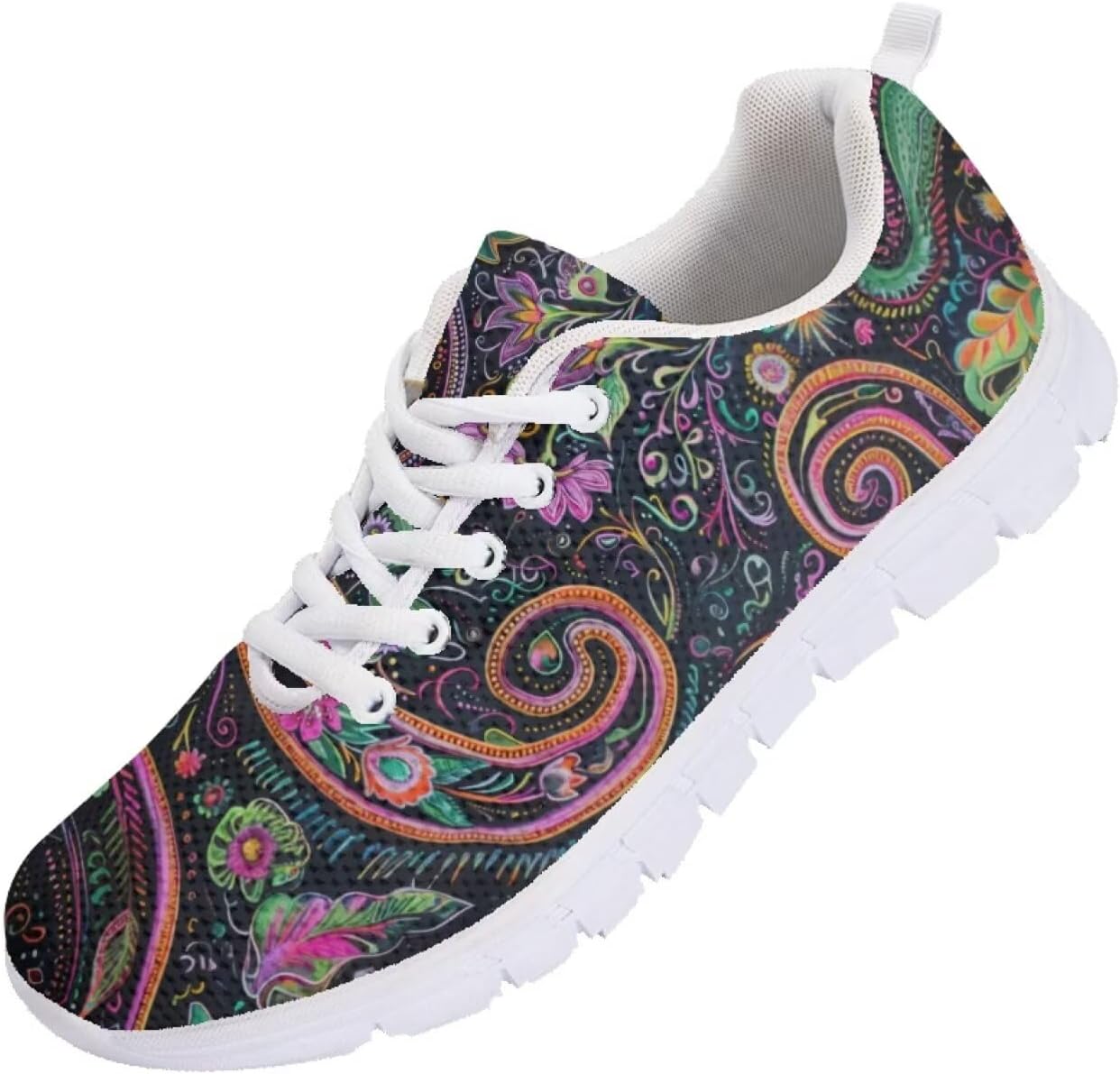 

Мужские кроссовки Funnydude Funny Print для бега, легкие и удобные, осенние кроссовки для тренировок, Paisley