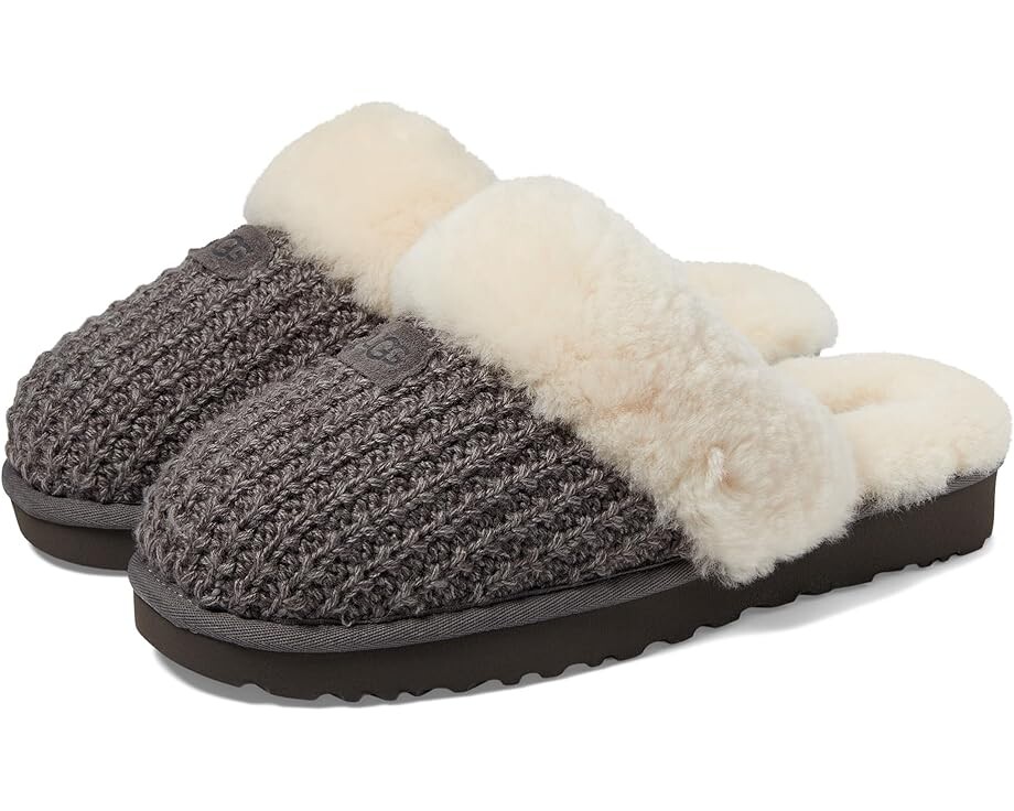 Тапочки UGG Cozy Knit Slipper, цвет New Charcoal