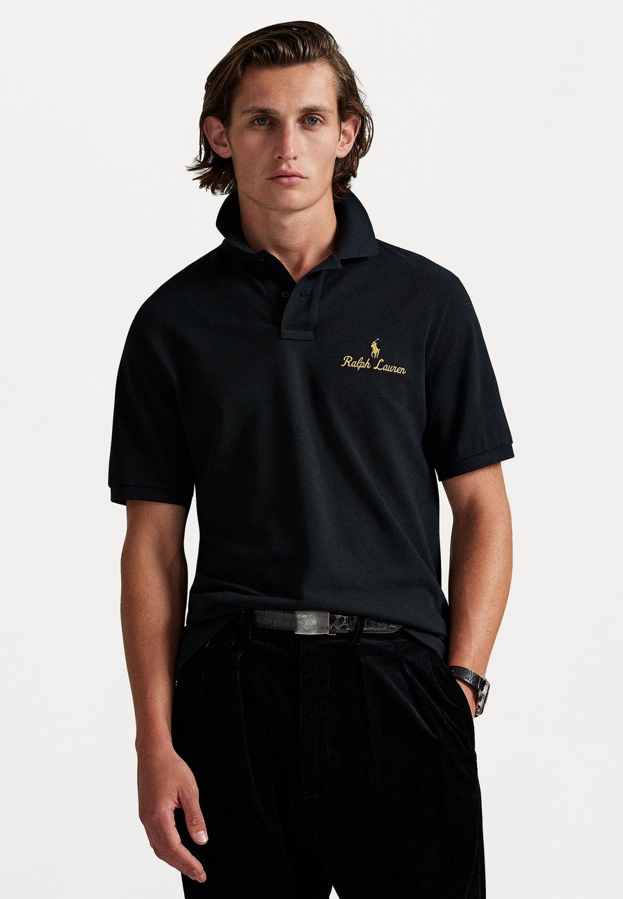 

Поло Polo Ralph Lauren CLASSIC FIT LOGO MESH POLO SHIRT, Black