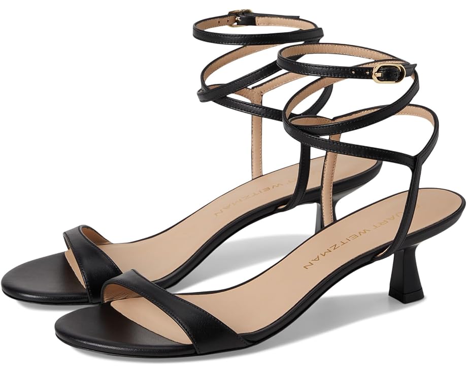 Туфли Stuart Weitzman Nudist Wrap 50, черный