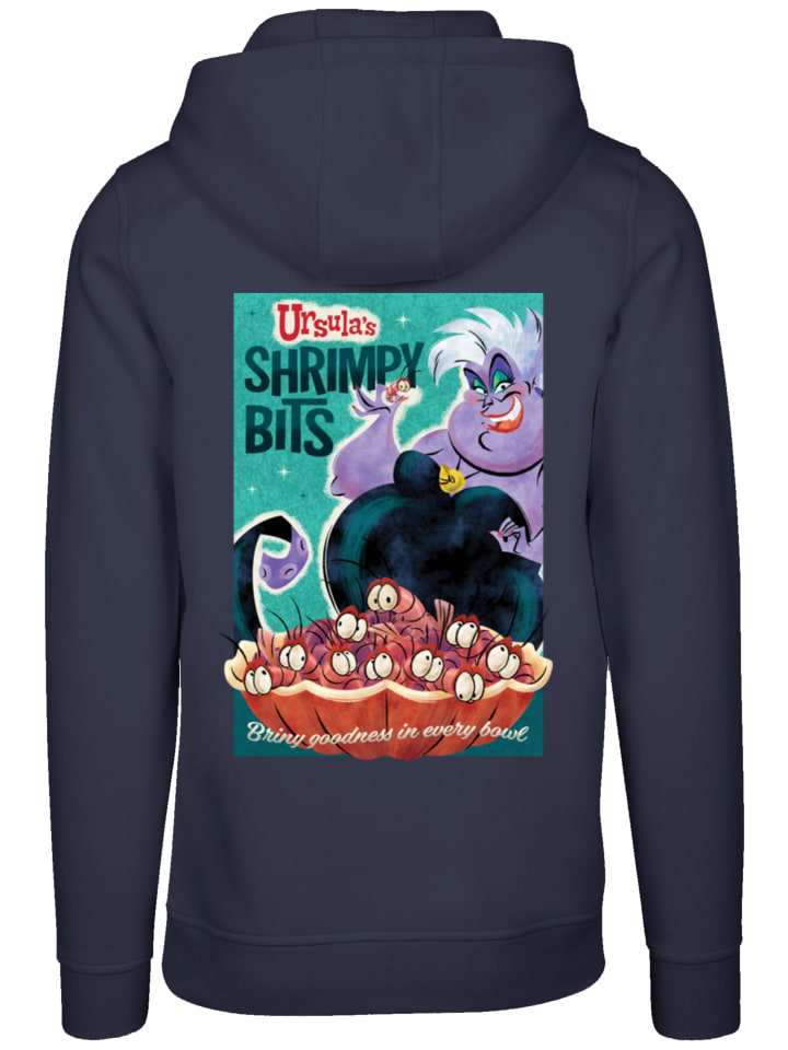 

Пуловер F4NT4STIC Hoodie Disney Villians Ursula Shrimpy Bits, цвет marineblau