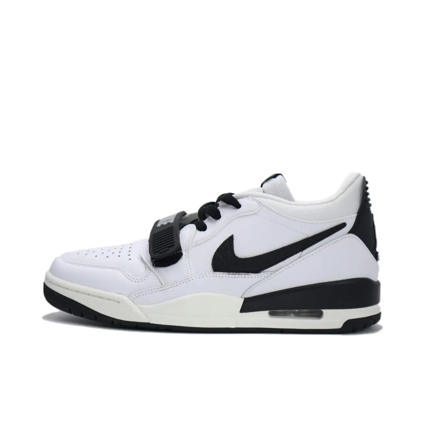 

Кроссовки Jordan Legacy 312 Vintage Basketball Shoes Men Low-top White/black, черный/белый