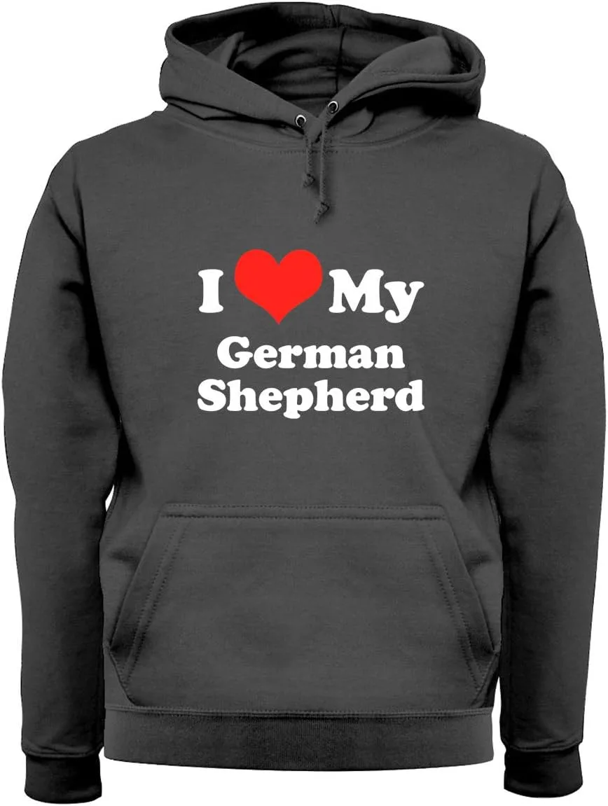 

Толстовка Unisex Premium I Love My German Shepherd Dressdown