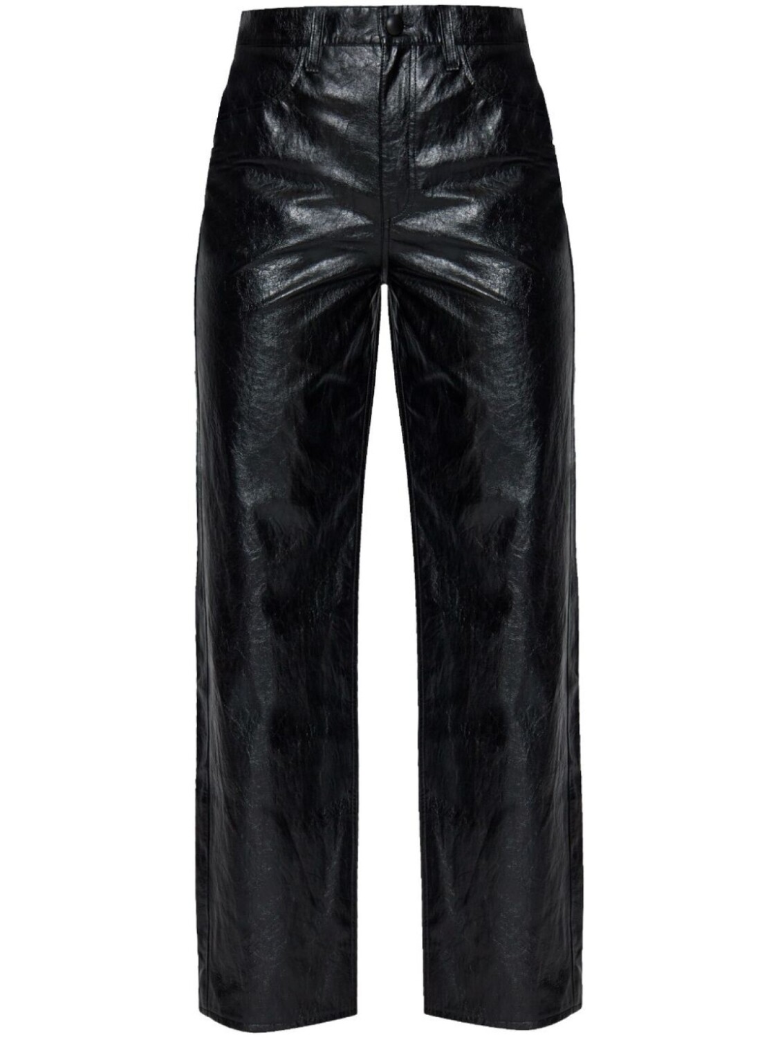 

Брюки из искусственной кожи Ши Rag & bone, черный