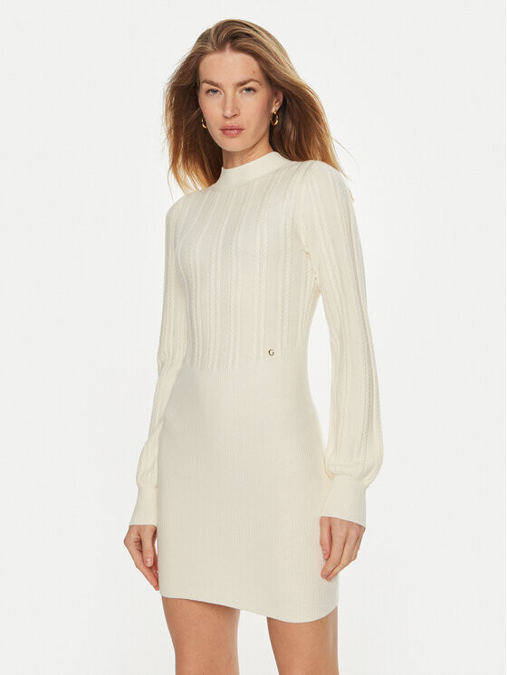 

Платье на каждый день стандартного кроя Guess, экрю