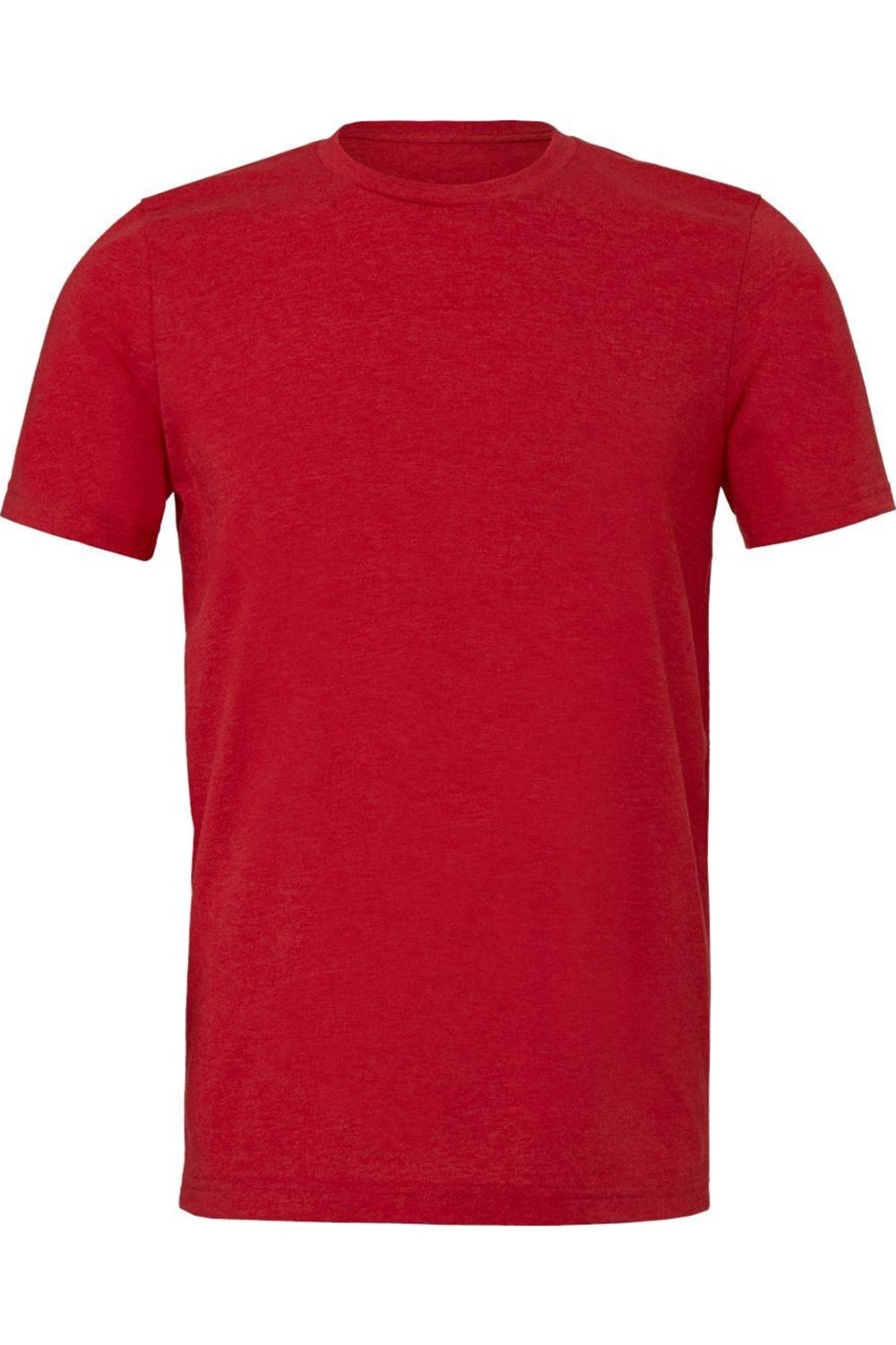 

Футболка унисекс BELLA + CANVAS из джерси CVC, цвет heather red