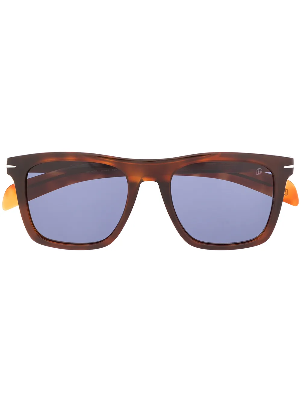 

Солнцезащитные очки в прямоугольной оправе Eyewear by David Beckham, коричневый