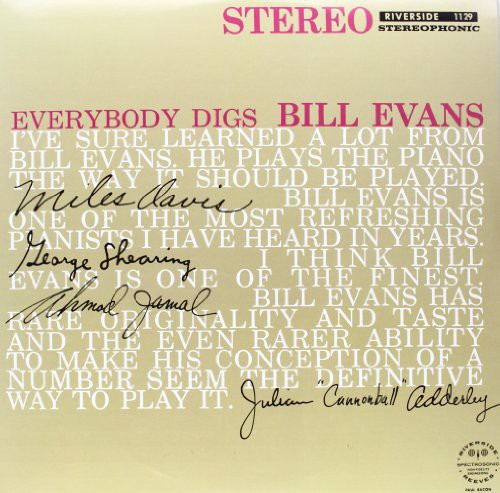 

Виниловая пластинка Evans, Bill: Everybody Digs Bill Evans