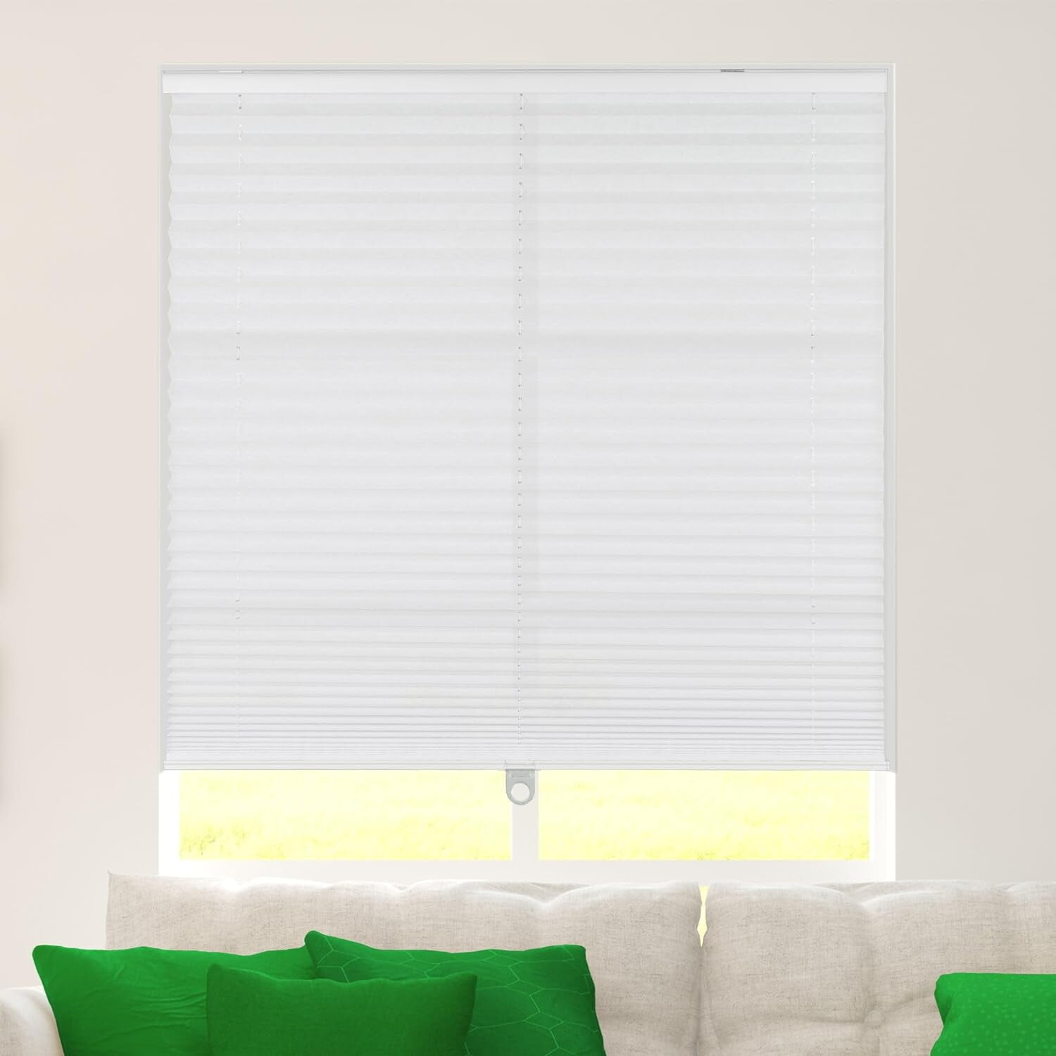 

каневые шторы со складками CALYX INTERIORS 22 x 60 дюймов, белый