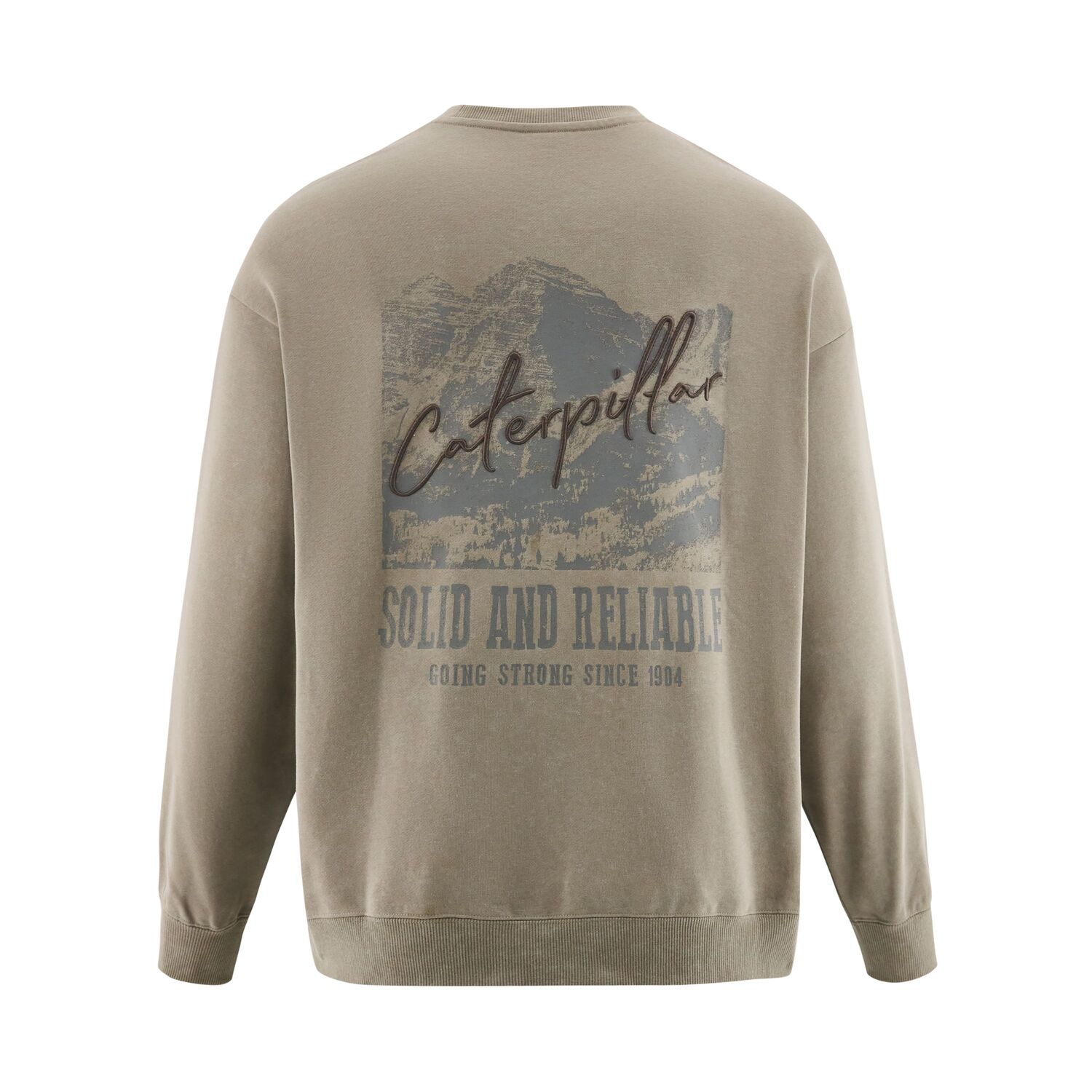 

Свитшот мужской CAT, хаки