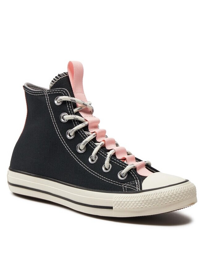 Тканевые кроссовки Chuck Taylor All Star Grid Converse, черный — фото 2