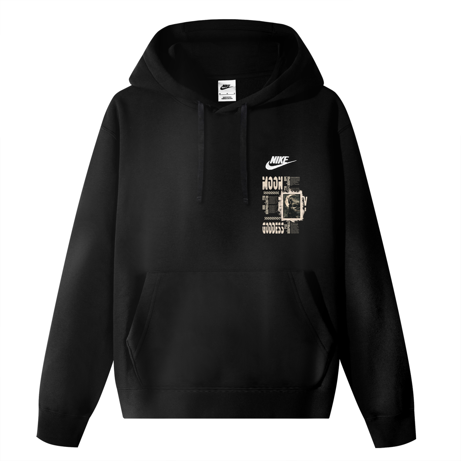 

Nike Спортивный свитшот Club Fleece унисекс черный