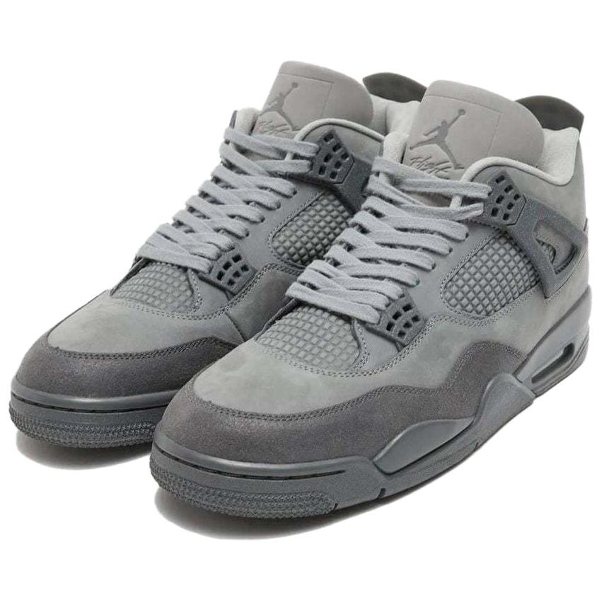 Кроссовки Jordan 4 Retro SE Paris Olympics Wet Cement Men's, серый/черный — фото 2