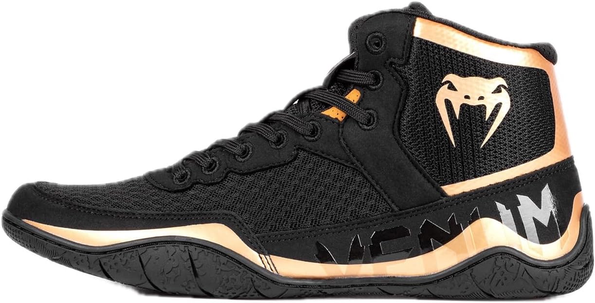 

Элитные кроссовки Venum для борьбы и бокса, унисекс, для взрослых, мужчин и женщин, черный/бронзовый