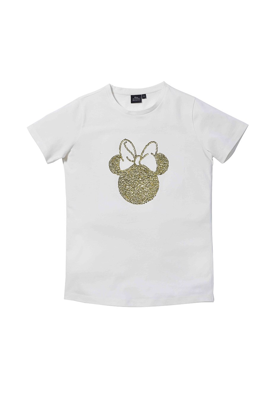 

Футболка с принтом MINNIE MOUSE Mickey & Minnie, белый