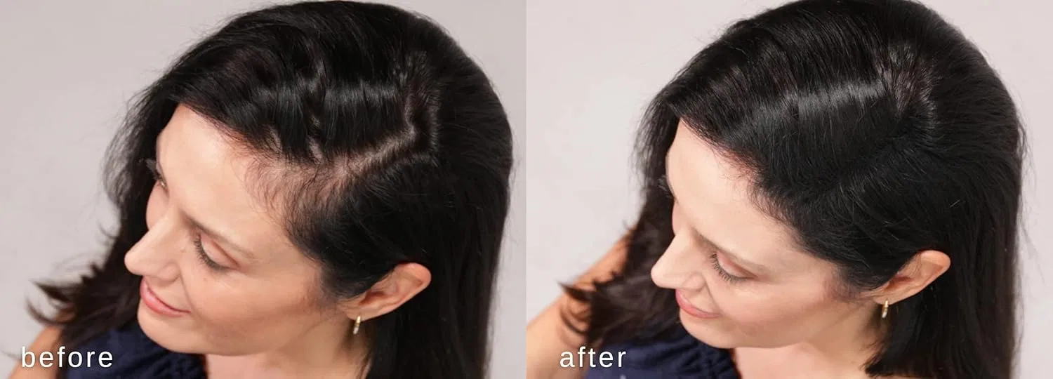 Волокна для утолщения волос с кератином от LUXE Luxe Professional, Dark Brown — фото 3