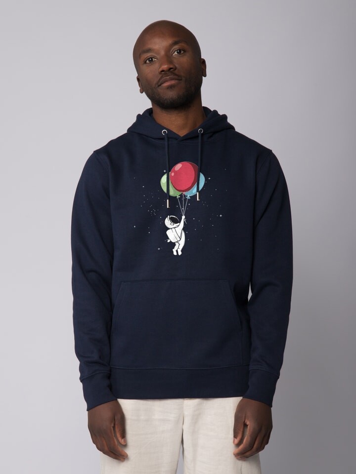 

Толстовка wat Apparel Sweatshirt Little Balloon Astronaut, темно-синий