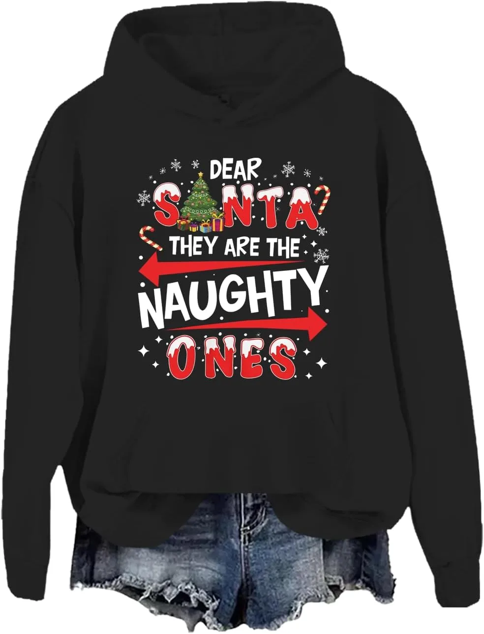 

Свитшот "Dear Santa They Are The Naughty Ones" JWVEL