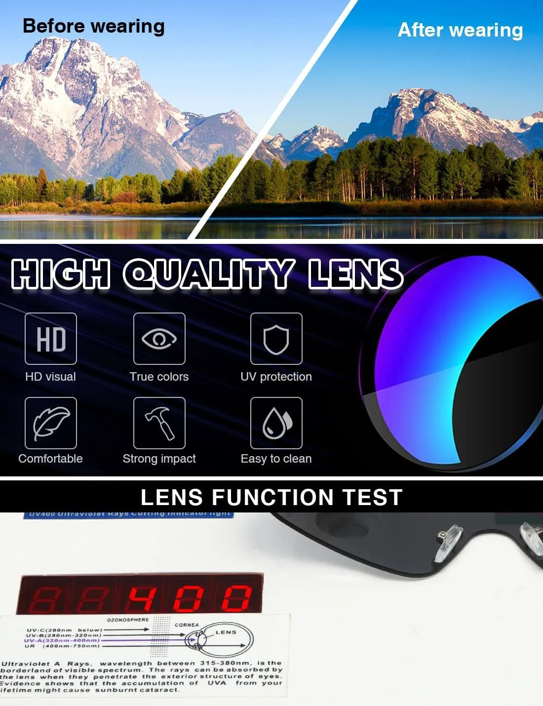 

Солнцезащитные очки обтекаемой формы для женщин и мужчин, модные безободковые футуристические очки с плоской верхней частью SIUSYACI, Silver / Silver Mirrored