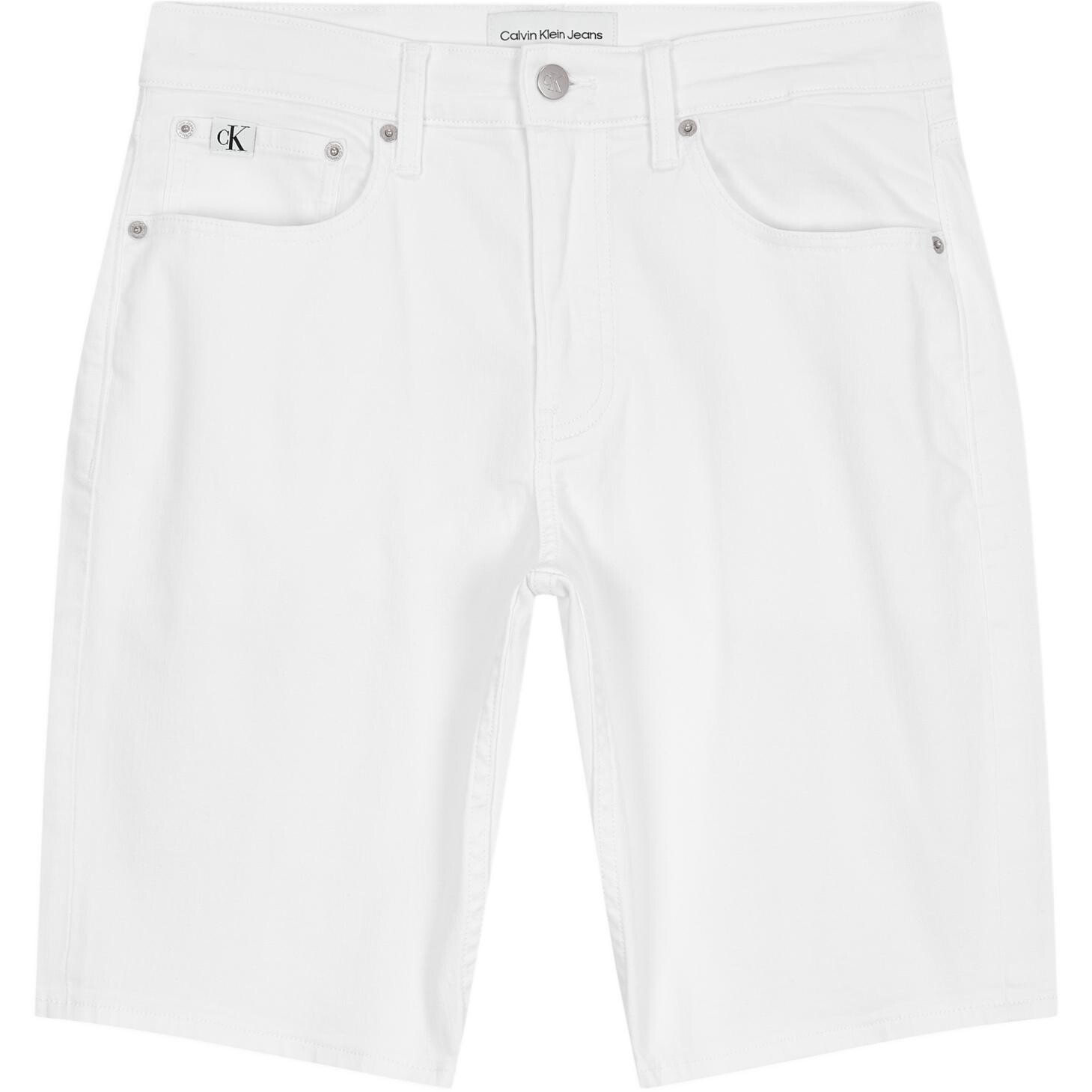

Джинсовые шорты мужские белые Calvin Klein, белый