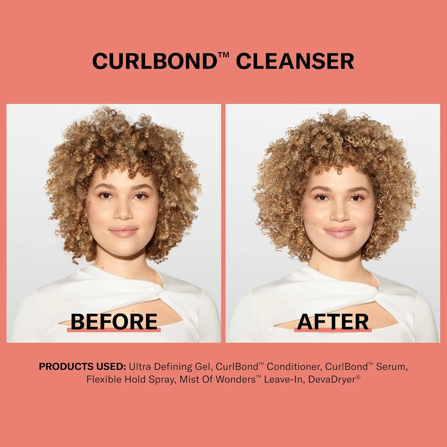 Гель для умывания DevaCurl — Очищающее средство CurlBond Re-Cooling с мягкой пеной | Уменьшает пушистость до 48 часов — фото 3
