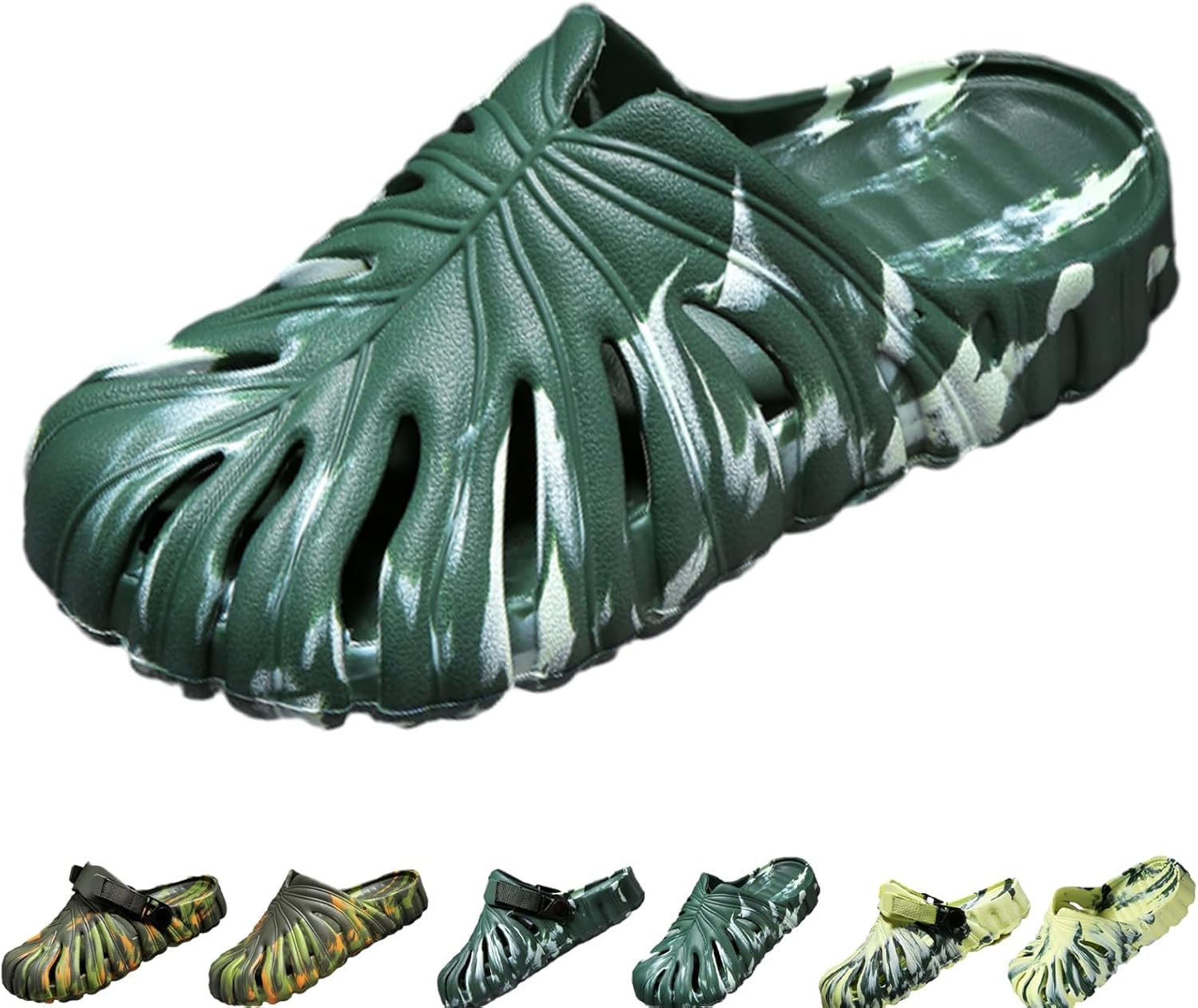 

Тапочки «Монстера», разноцветные тапочки «Монстера», нескользящие, мягкие, легкие, унисекс Generic