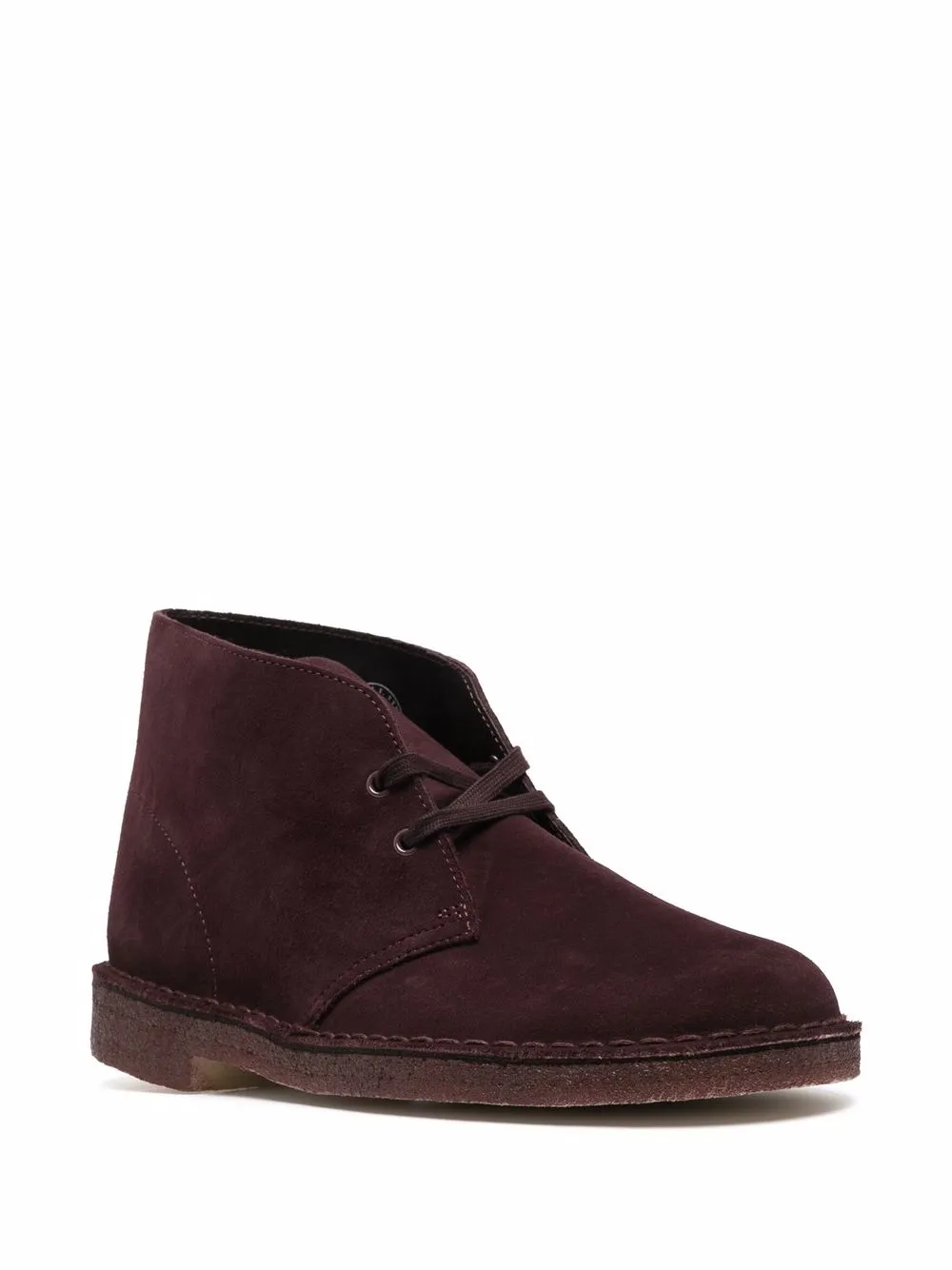 Ботинки на шнуровке Clarks Originals, фиолетовый — фото 2