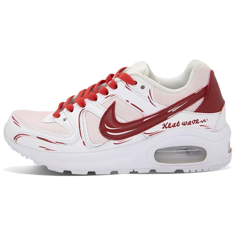 

Кроссовки женские Air Max Command Running Low-top белые/красные Nike