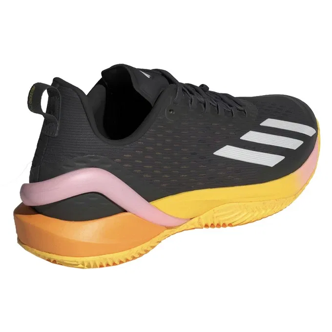 Мужские кроссовки для тенниса «Adizero Cybersonic M MC» от adidas, Black X Z Metallic (If0437) — фото 4