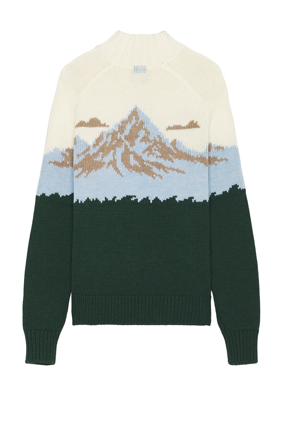 

Свитер с высоким воротником и декором The Mountain Sheep Inc., цвет Cloud Blue