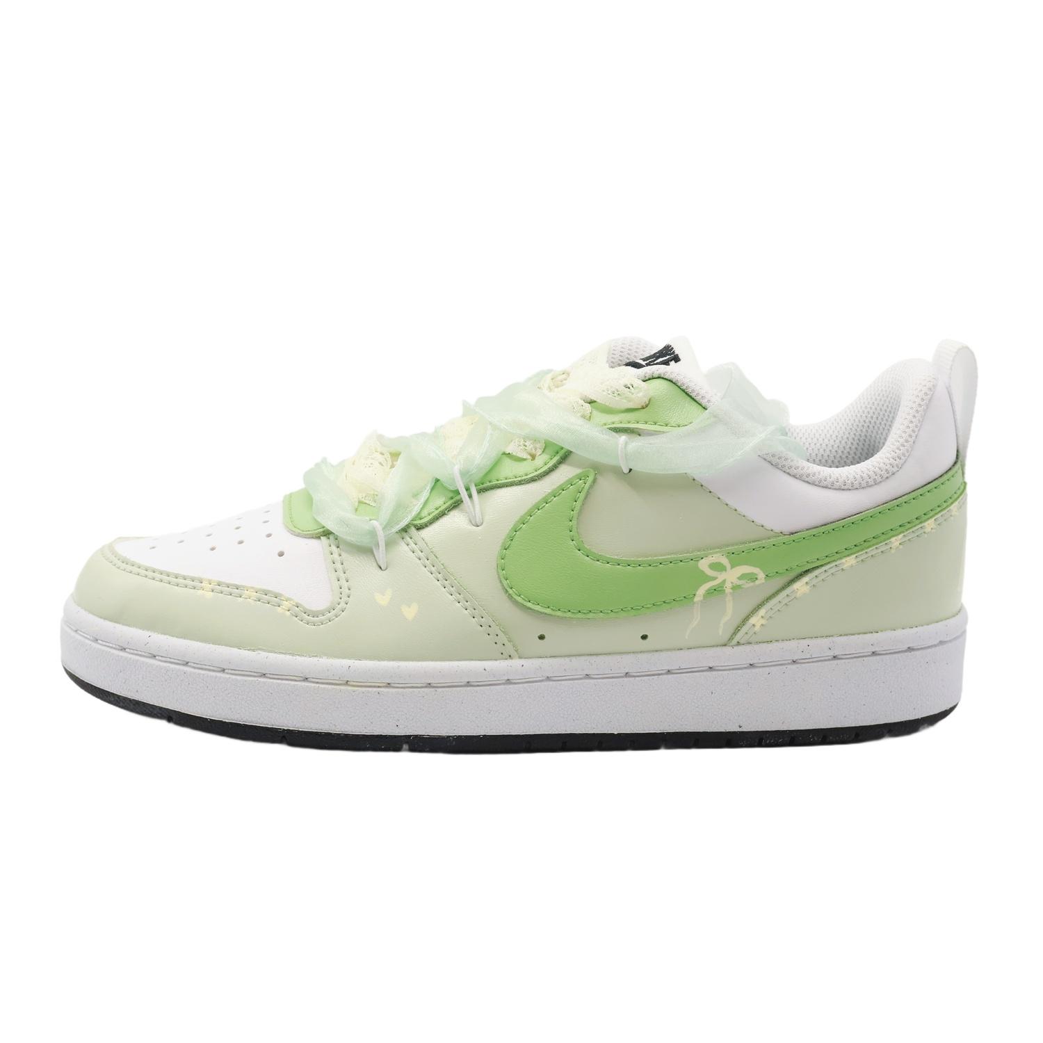 

Nike Кроссовки Court Borough Lime Low top Kids' Skateboarding Shoes Light Green