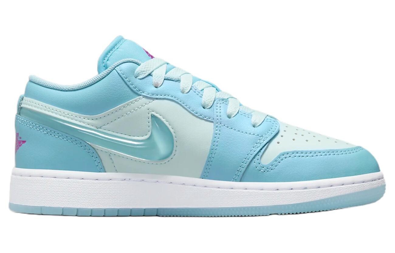 Jordan Air Jordan 1 винтажные баскетбольные кроссовки женские, Blue — фото 2