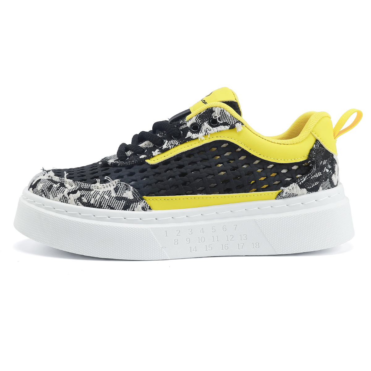 

Низкие мужские кроссовки TOM TAILOR, Black Yellow