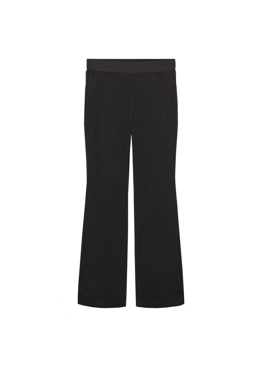 

Тканевые брюки MANGO Boot cut Pants Bengal, черный