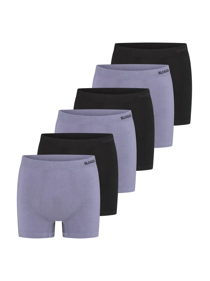 

Sloggi Мужские шорты/брюки в стиле ретро GO Smooth в черном цвете