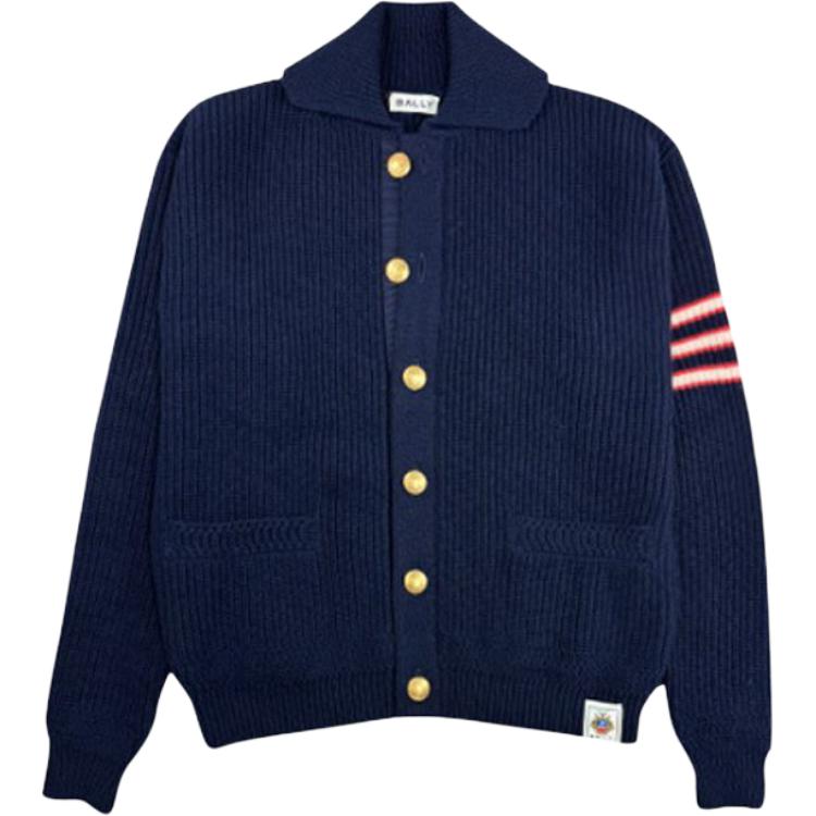 

BALLY Свитер FW24 мужской морской синий